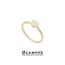 Load image into Gallery viewer, Countess Illusion Diamond Ring - Yellow Gold
