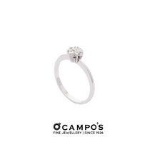 Load image into Gallery viewer, Rosa Diamond Ring X1 - White Gold
