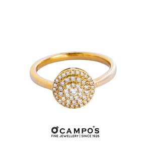 Reyna Diamond Ring - Yellow Gold