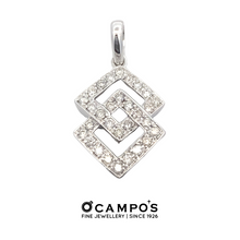Load image into Gallery viewer, Audrey Diamond Pendant - White Gold
