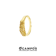 Load image into Gallery viewer, Cleo Pyramid Diamond Ring - Yellow Gold
