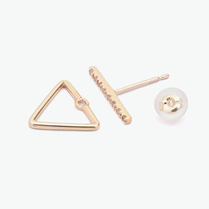 Miya 10k Yellow Gold Diamond Detachable Stud Earring | Ocampo's Fine Jewellery