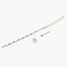 Load image into Gallery viewer, Kishi 10k Two-tone Gold Detachable Dangling Diamond Earring | Ocampo&#39;s Fine Jewellery

