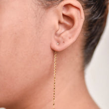Load image into Gallery viewer, Kura 10k Yellow Gold Detachable Dangling Earring | Ocampo&#39;s Fine Jewellery
