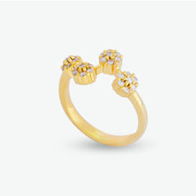 Load image into Gallery viewer, Azalea 14K Yellow Gold Ring with Diamond Philippines | Ocampo&#39;s Fine Jewellery

