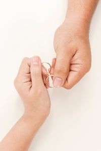 Hanami 18k Rose Gold Wedding Rings | Ocampo's Fine Jewellery