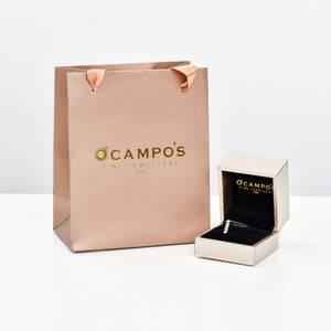 Eichi 10k Yellow Gold Hoop Earrings with Pearl | Ocampo's Fine Jewellery
