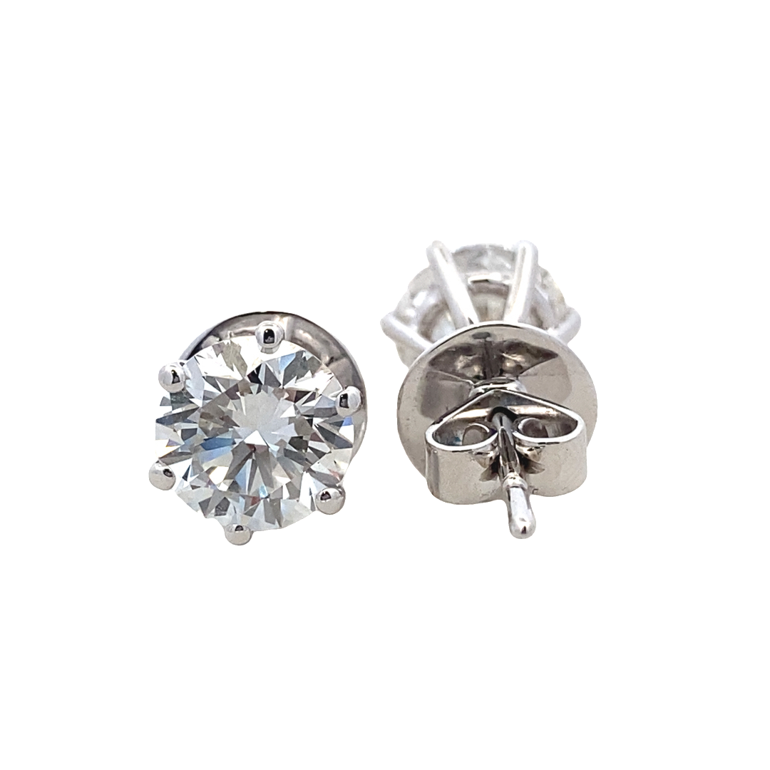 Nica Roound Stud Earring