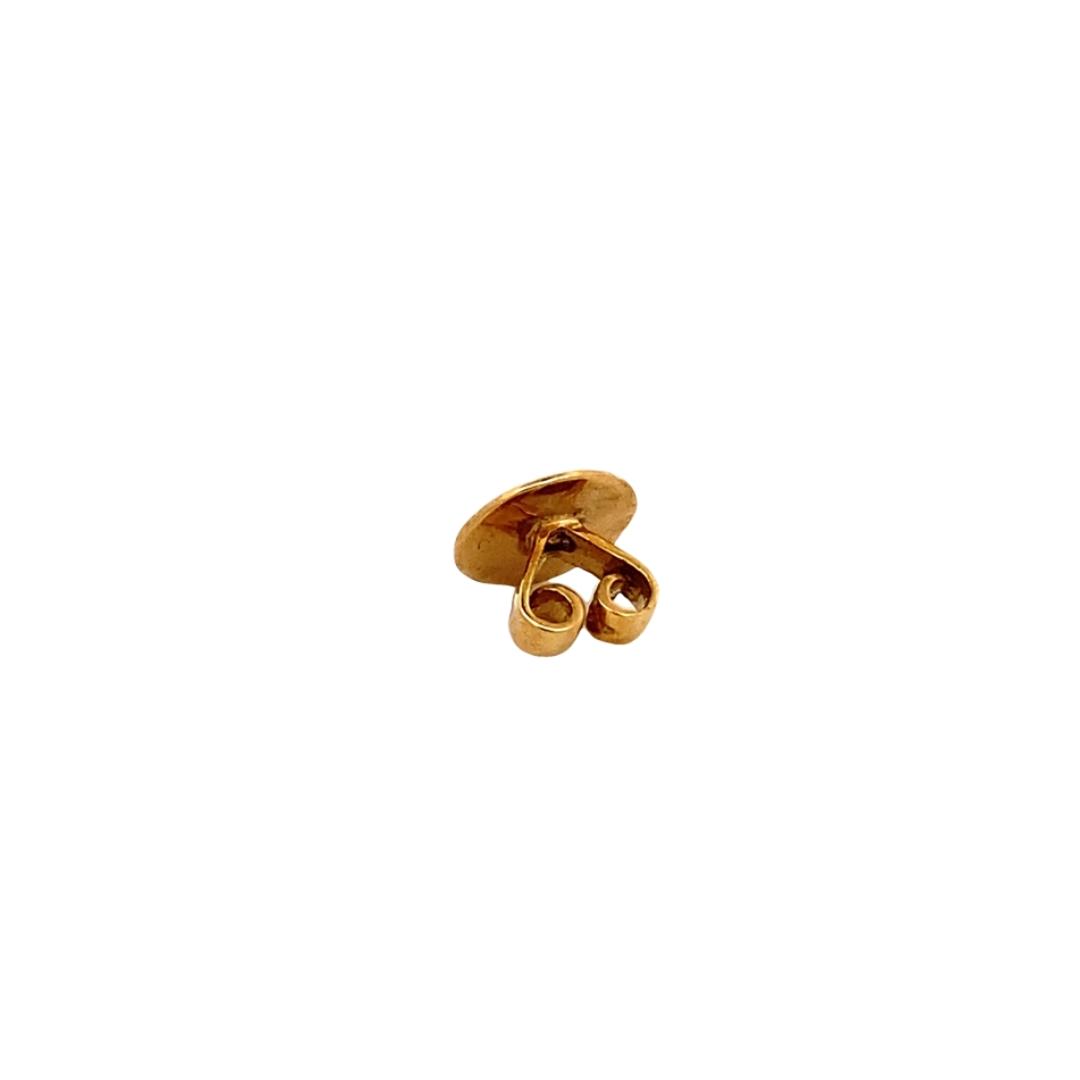 Earnut 14Karat Yellow Gold Thick 0.9G (Per Piece)