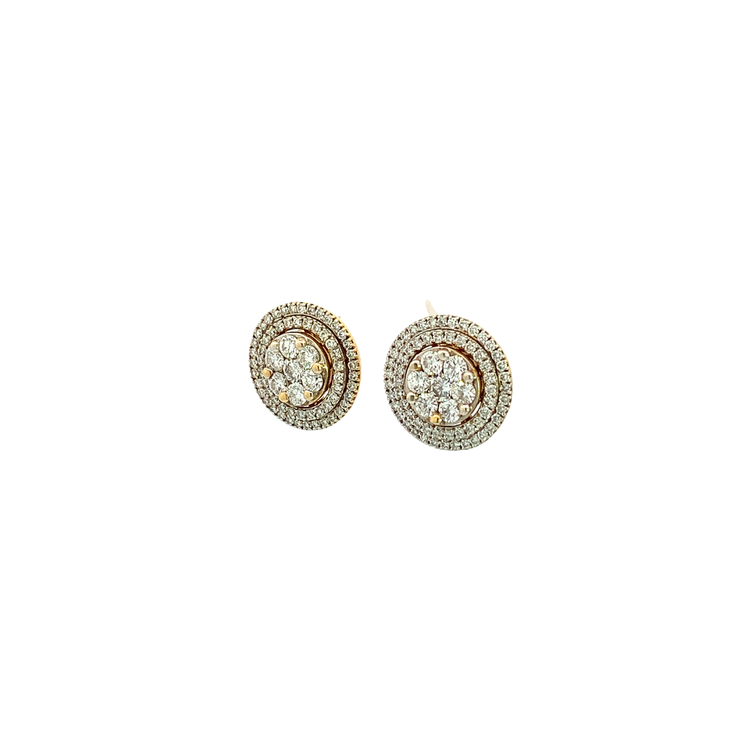 Nicka Halo Earrings