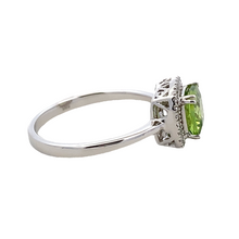 Load image into Gallery viewer, Briana Cushion Peridot Ring
