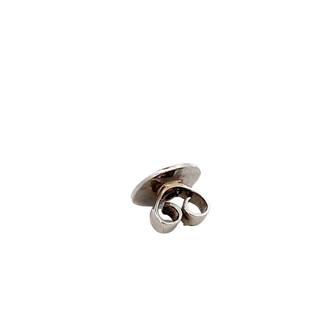 Earnut 14Karat White Gold 0.8G Thick (Per Piece)