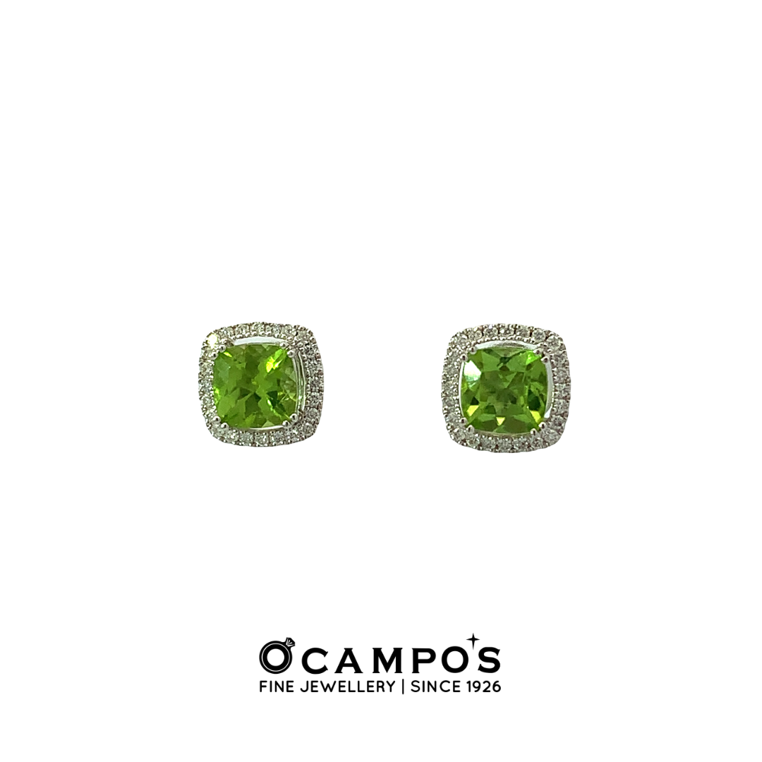 Juliana Peridot Earrings