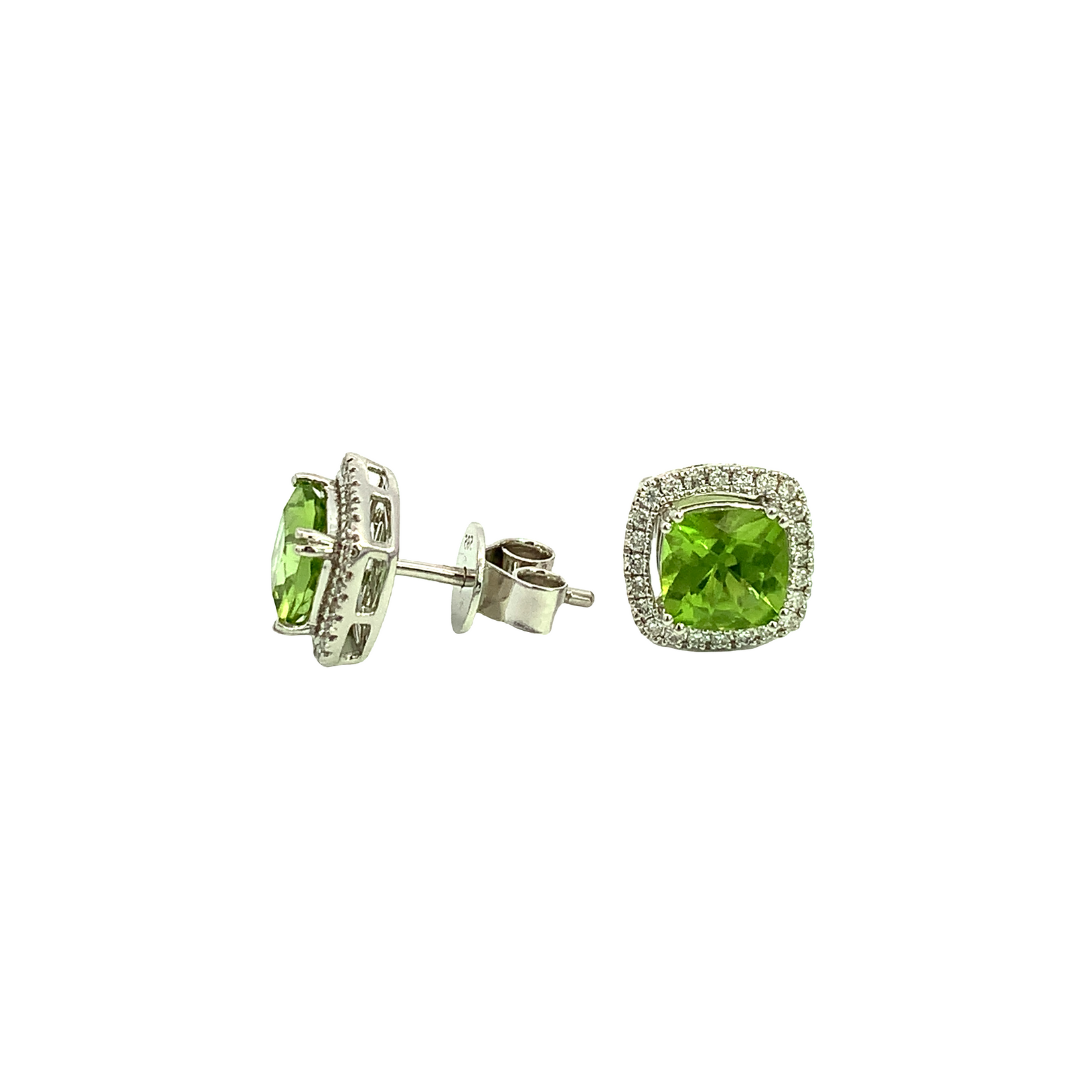 Juliana Peridot Earrings