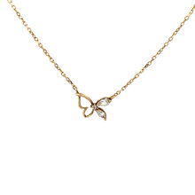 Load image into Gallery viewer, OCAMPOS FINE JEWELLERY 14K YELLOW GOLD CHAIN WITH BUTTERFLY PENDANT
