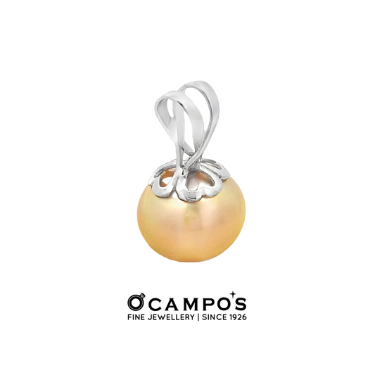 Lira South Sea Pearl Champagne Pendant