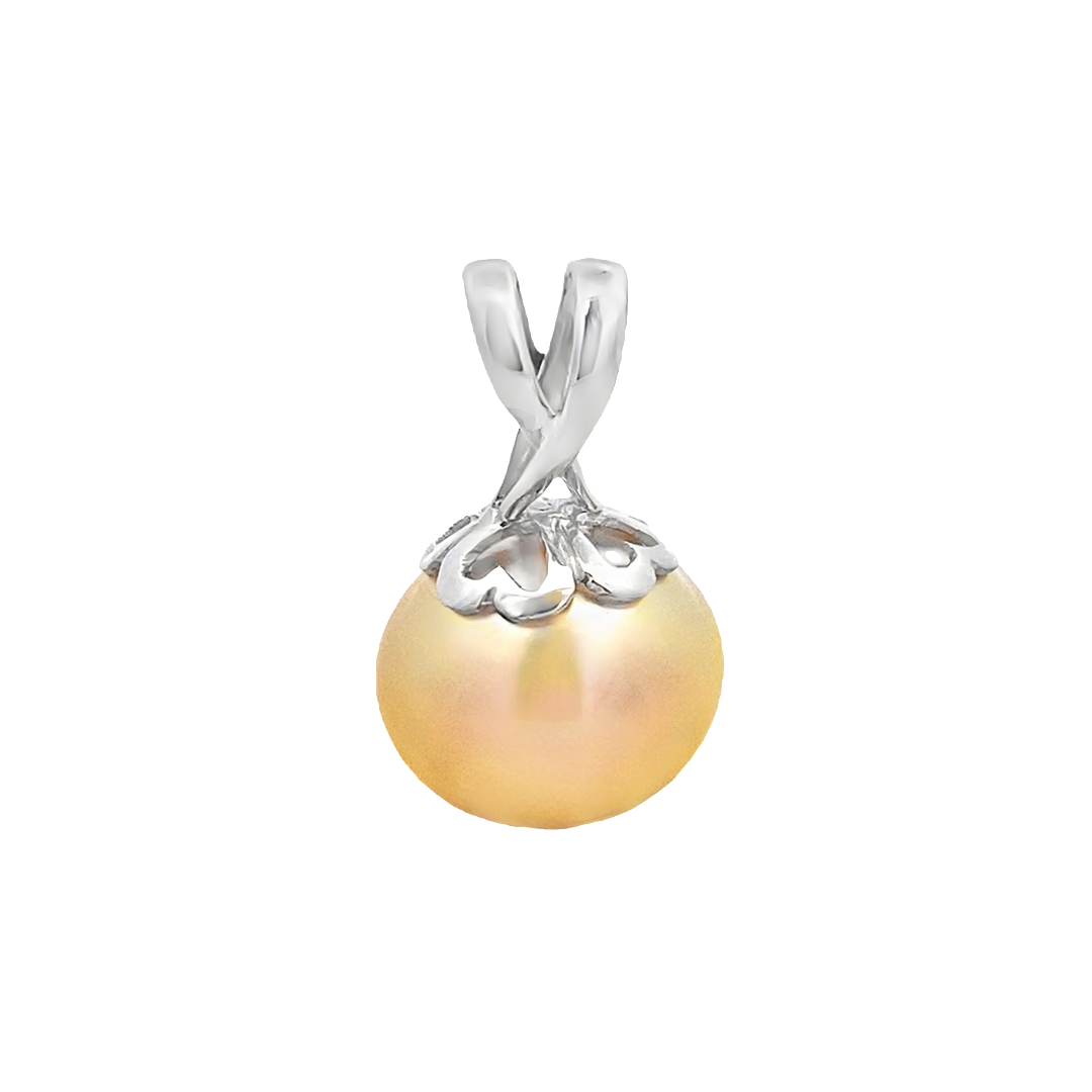 Lira South Sea Pearl Champagne Pendant