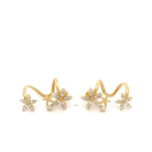 Load image into Gallery viewer, AMIRAH YELLOW GOLD EARRINGS
