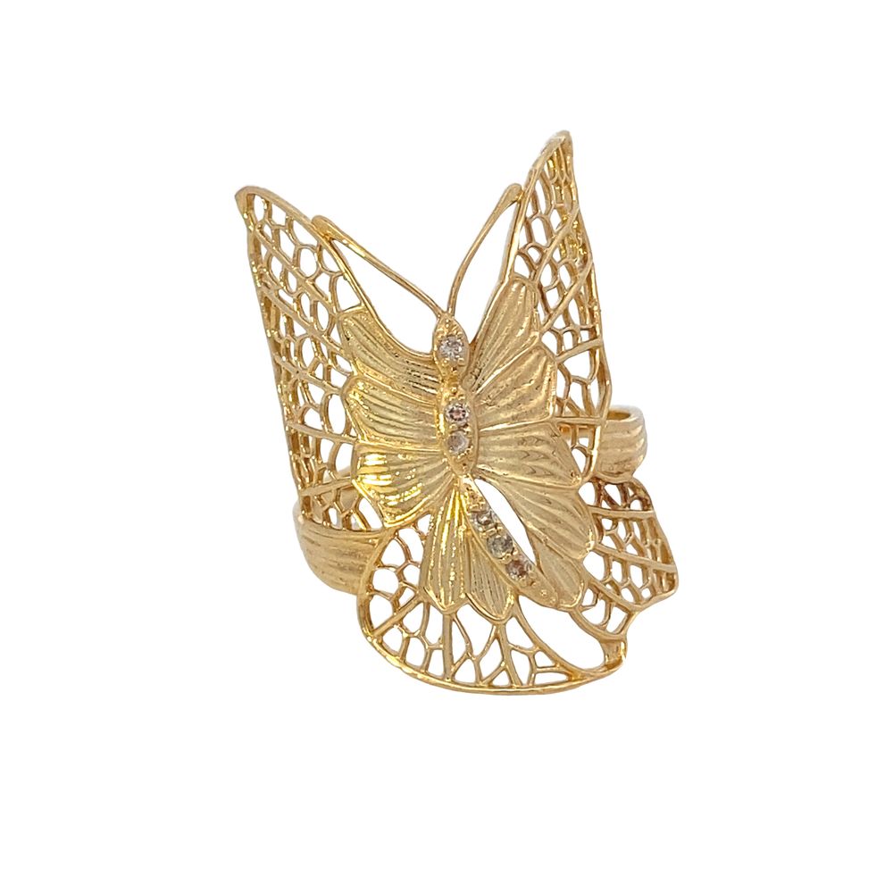 Yellow Gold Navi Ring