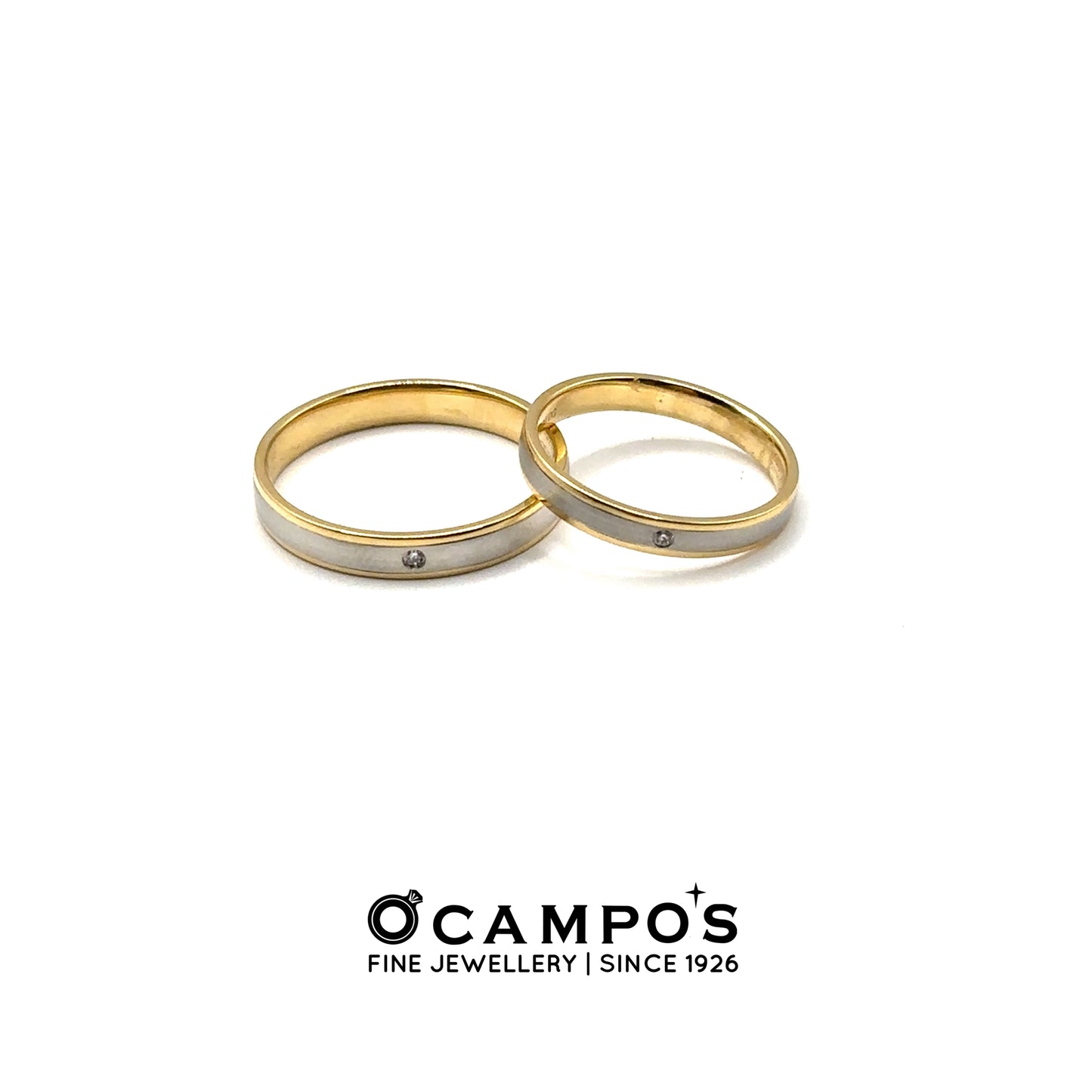 CALI PLATINUM WEDDING RINGS