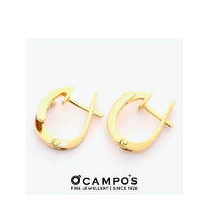 Emilia Diamond Earrings - Yellow Gold
