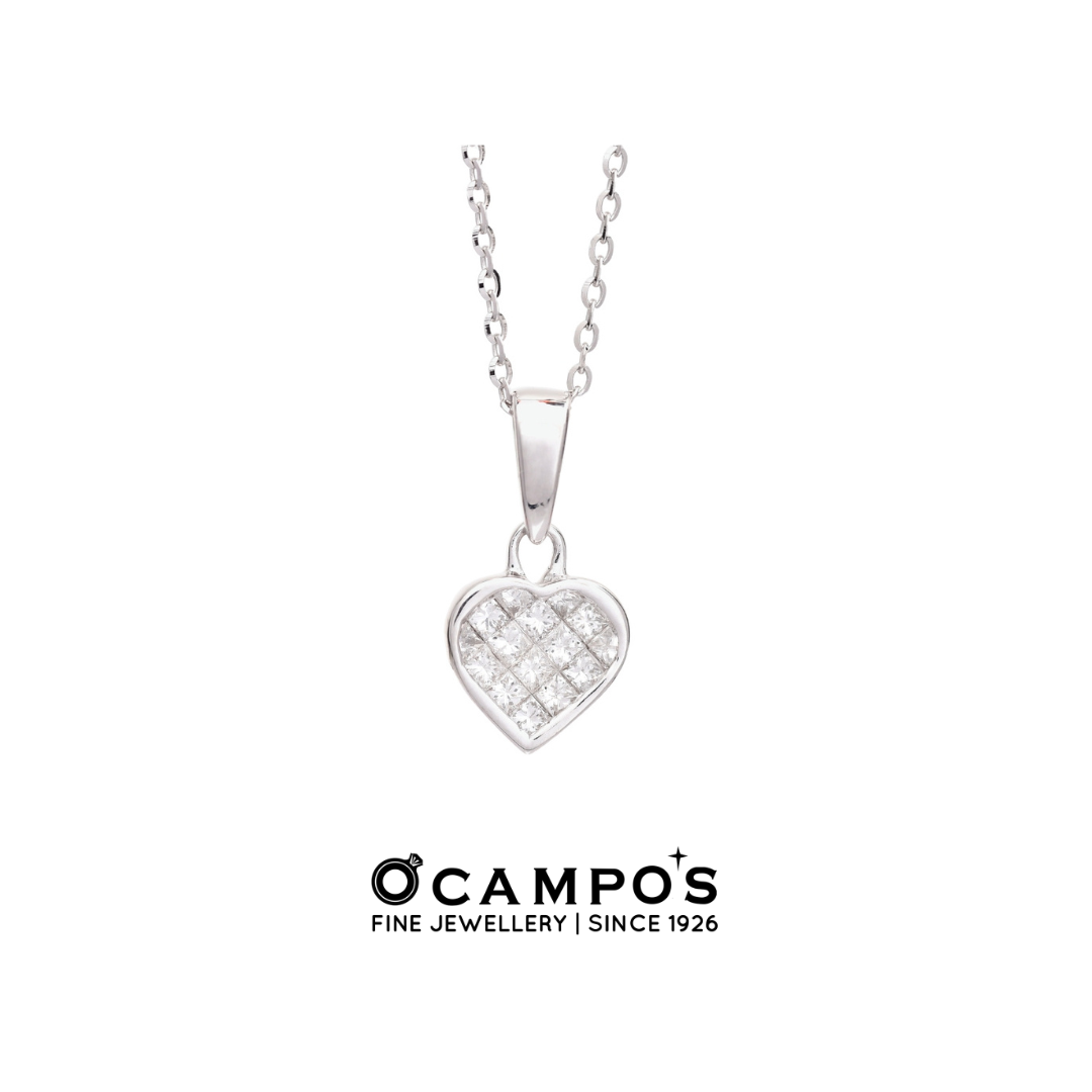 Maya Heart Diamond Necklace