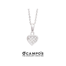 Load image into Gallery viewer, Maya Heart Diamond Necklace
