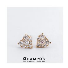 Load image into Gallery viewer, Countess Illusion Diamond Earrings
