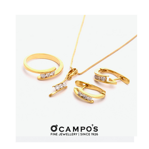 Emilia Diamond Ring - Yellow Gold
