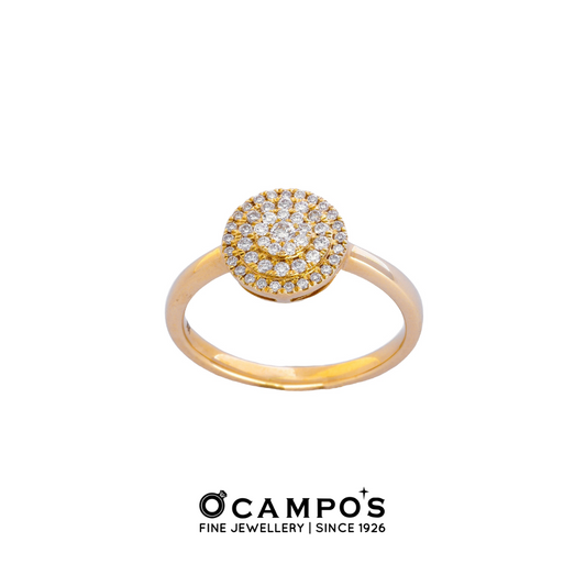 Reyna Diamond Ring - Yellow Gold