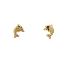 Load image into Gallery viewer, Delphy Dolphin Stud Earrings
