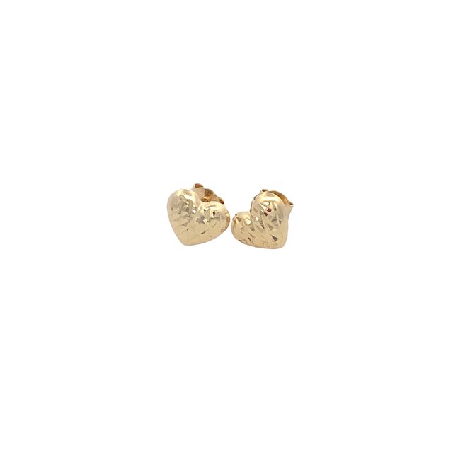 Meile Heart Stud Earrings