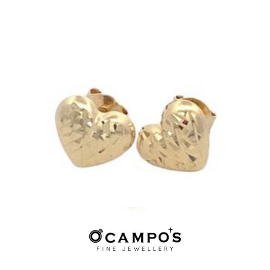 Meile Heart Stud Earrings