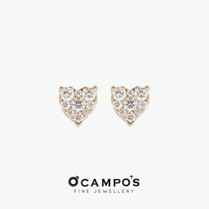 Countess Illusion Diamond Earrings