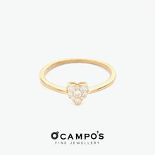 Load image into Gallery viewer, Countess Illusion Diamond Ring - Yellow Gold
