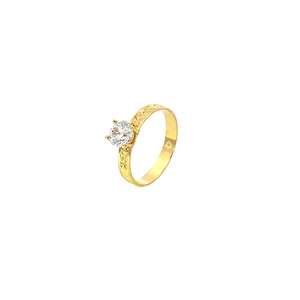 Millee Cubic Zirconia Engagement Ring