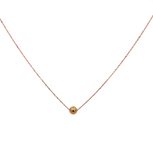 Load image into Gallery viewer, OCAMPOS FINE JEWELLERY GAIL NECKLACE 14K YELLOW GOLD CHAIN W/ 1BALLS
