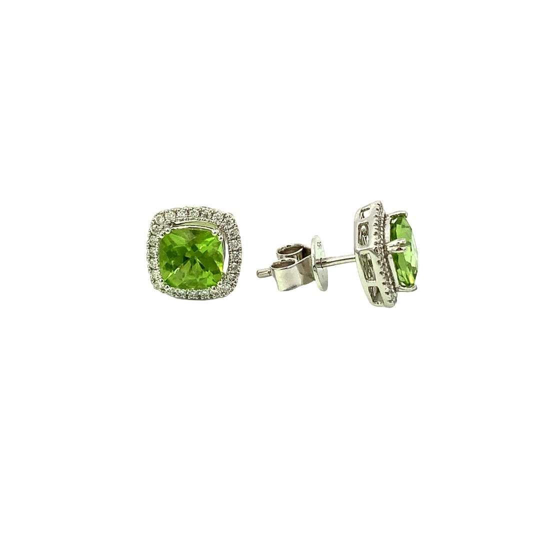 Juliana Peridot Earrings