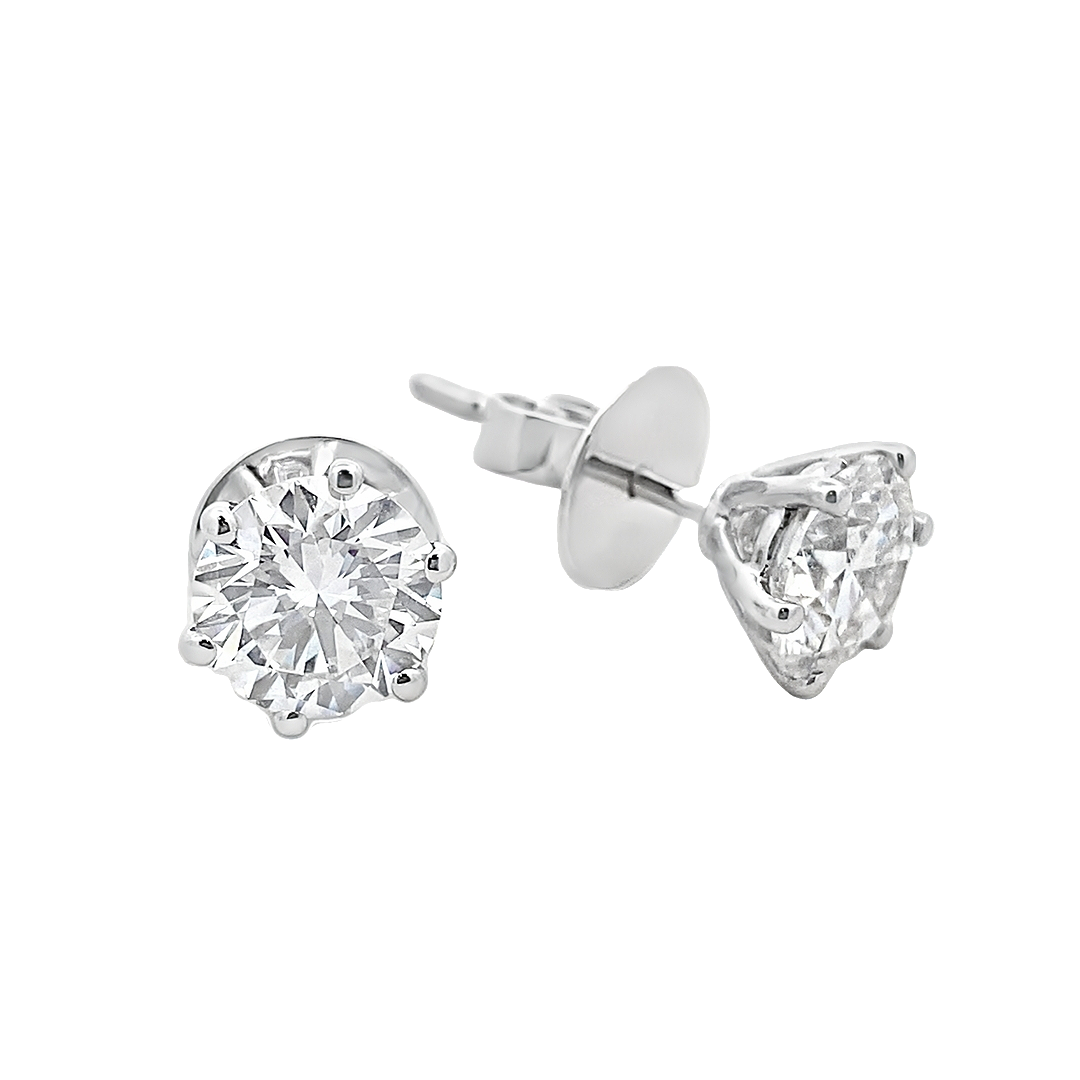 Nica Roound Stud Earring