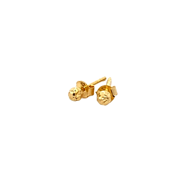 Saab Balls Plain Stud Earrings (SOLD PER PIECE)