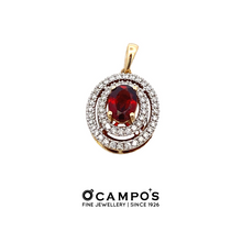 Load image into Gallery viewer, GARNET Nature Pendant
