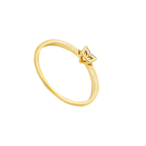 Ameera Heart Dia Engagement Ring