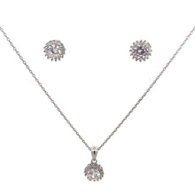 Load image into Gallery viewer, Savannah Silver Jewelry Set
