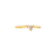 Load image into Gallery viewer, SOLITAIRE HEART CUT DIAMOND RING  1D-.20CT 1.4GRAMS
