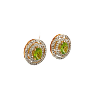 Ocampos Fine Jewellery Olivia Peridot Earrings