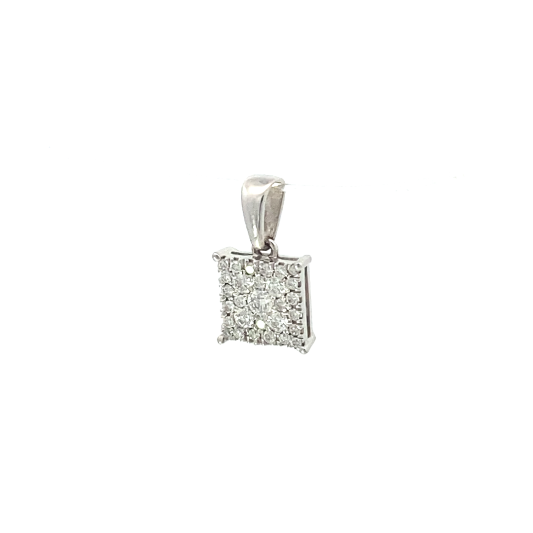 Dutches Pendant White Gold