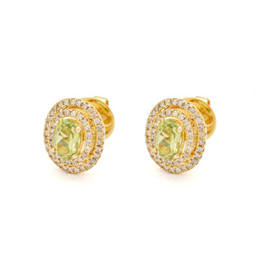 Melanie 14k Yellow Gold Stud Earrings | Ocampo's Fine Jewellery