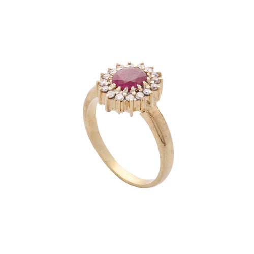 Lucia 14k Yellow Gold Ring | Ocampo's Fine Jewellery