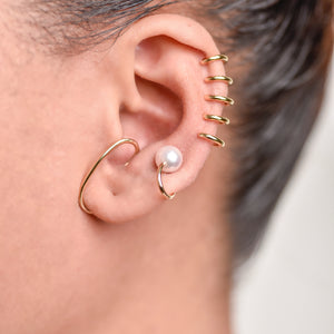 Kaori 10k Yellow Gold Ear Cuff | Ocampo's Fine Jewellery