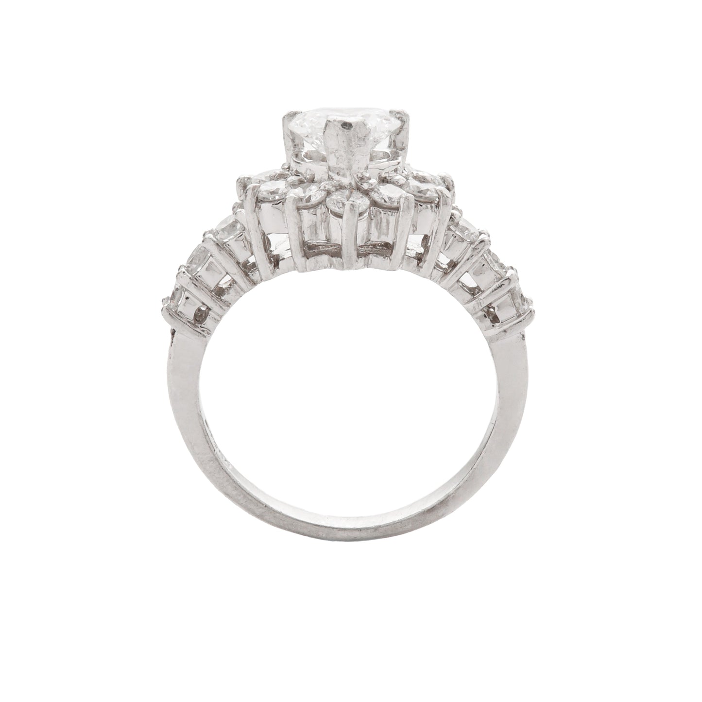 Kayla Platinum Ladies Ring | Ocampo's Fine Jewellery